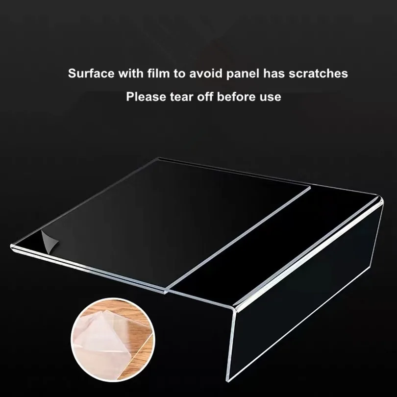 A4 Vertical And Horizontal Acrylic Menu Holders Table Sign Holder Message Holders Flexible PVC Display Holders Photo Holders