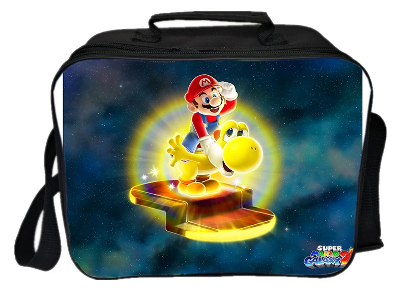 Лидер продаж Super Mario Термосумка для еды Термальность сумка для обеда для сохранения свежести сумка для льда Пикник походная сумка через плечо - Цвет: 11