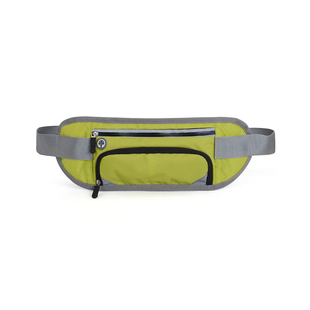 Green Multifunctional Invisible Practical Sport Outdoor Running Secret Wallet Belt Riding Waist Bag Outdoor Travel Pouch Adjustable - Цвет: Green