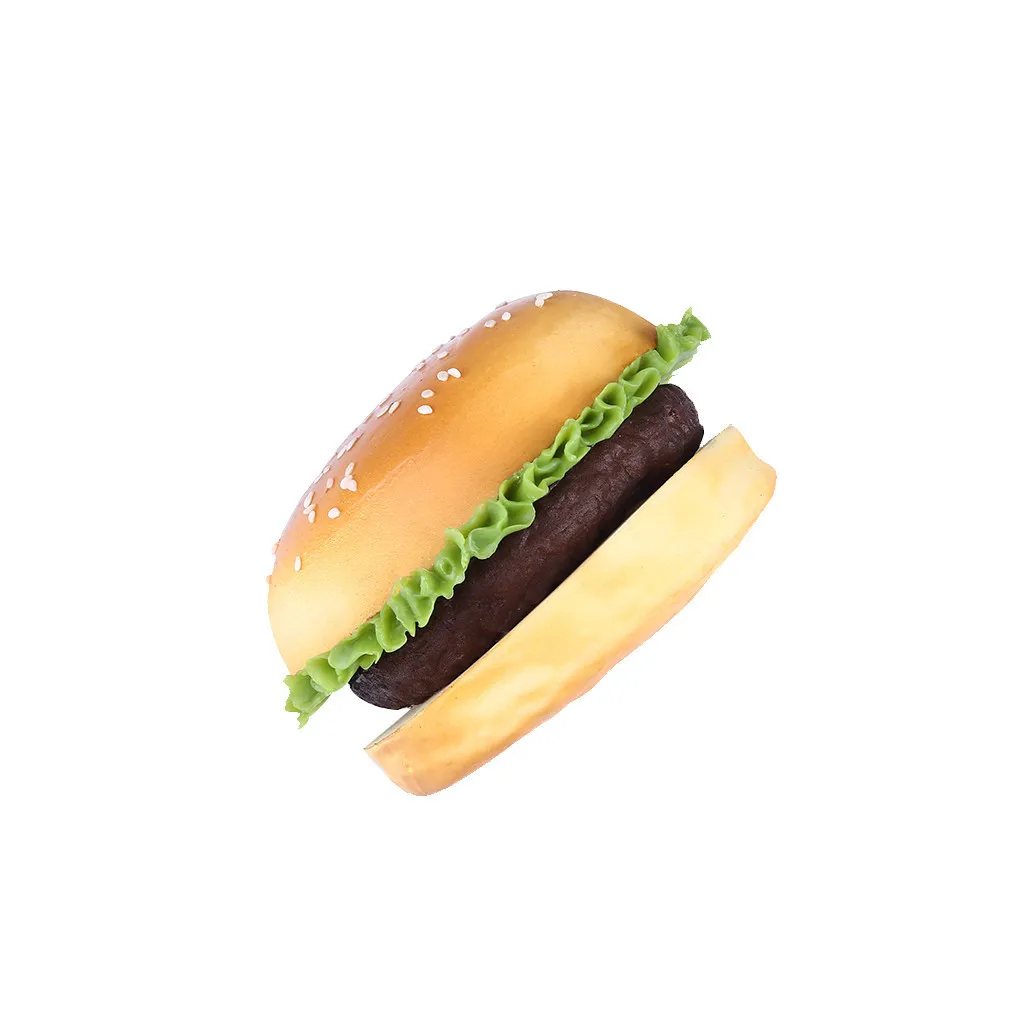 Simulation Burger Slow Rising Collection Stress Reliever Toys Vent decompression toy baby educational toy Pressure relief toy #B