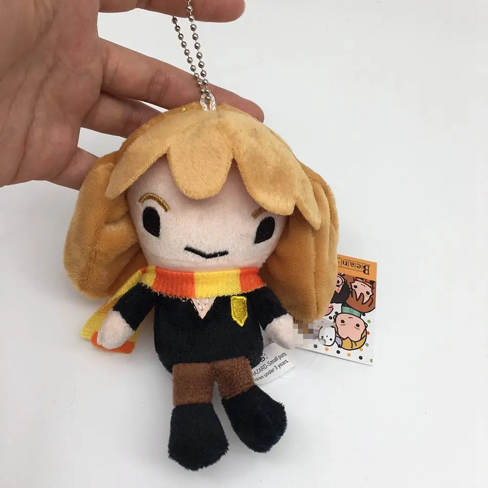 15 см новые плюшевые игрушки hp Potter Гермиона Добби Рон Уизли Драко Малфой Сова Хедвиг мягкие куклы коллекционный брелок для подарка - Цвет: 1
