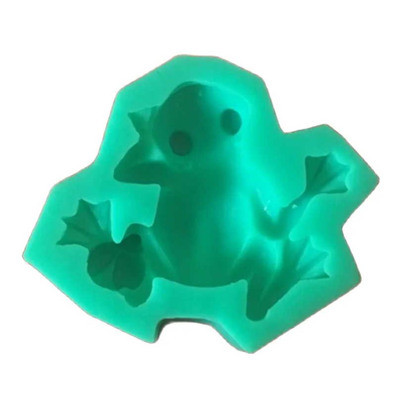 

Frog Fondant Cake Mold Silicone Baking Tools Pudding Dessert Molds For Cake Decorating Chocolates Soap Mould H432