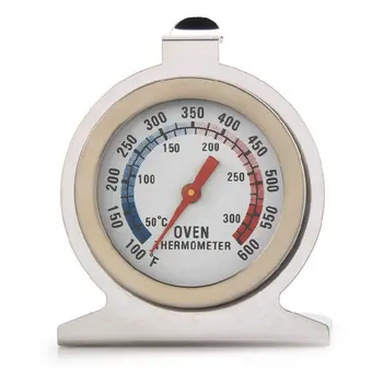 

Stainless Steel Oven Thermometer Cooking Food Meat Dial Temperature Gauge Kitchen Oven Thermometer Measuring Tool Kitchen Gadget