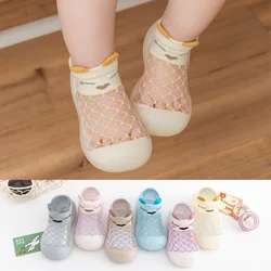 2021 New Spring Baby Socks Shoes Cute Animal Style Floor Shoes Children's Non-Slip Home Shoes Baby Socks Shoes Soft Soled Shoes