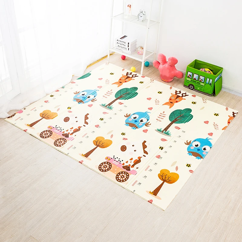 Foldable Playmat XPE Foam Crawling Carpet Baby Play Mat Blanket Children Rug For Kids Educational Toys Soft Activity Game Floor
