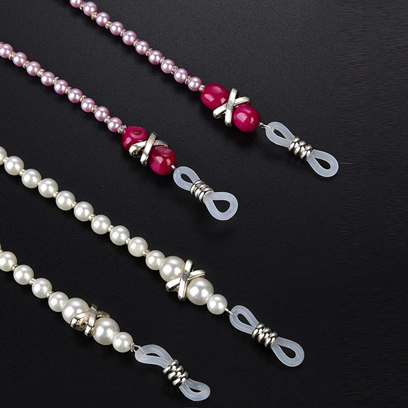 Imitation Pearls Fashion Glasses Chain Cord for Wearing Neck Holding