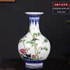 Jingdezhen Ceramics Blue And White Porcelain Small Vase Ornaments Living Room Flower Arrangement Chinese Antique Decoration 5