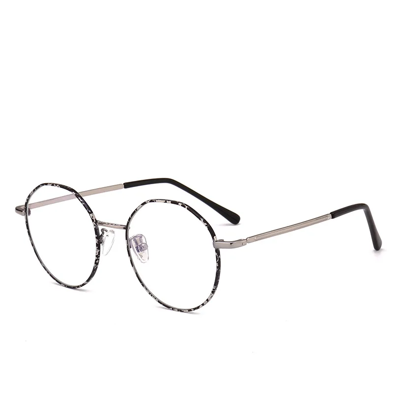 

New trend fashion retro glasses frame no degree reading glasses college literature and art leisure wild street shooting glasses