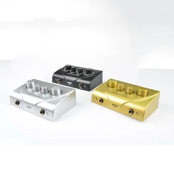 

Portable Dual Mic Inputs o Sound Mixer For Amplifier & Microphone Karaoke Ok Mixer