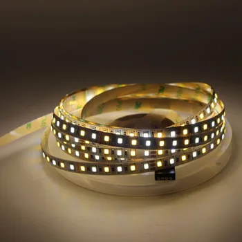 

Led two color warm light with 12v2835 soft light with 120 light cold white warm white two color light strip light-emitting