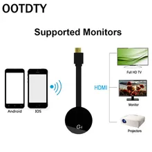 OOTDTY 4th HDMI Digital Video1080P литье медиа стример для многоэкранной поддержки