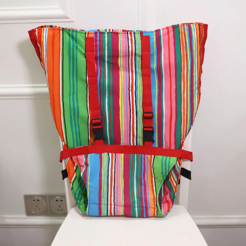 Children Booster Seats Portable Baby Seat Foldable with Strap Belt