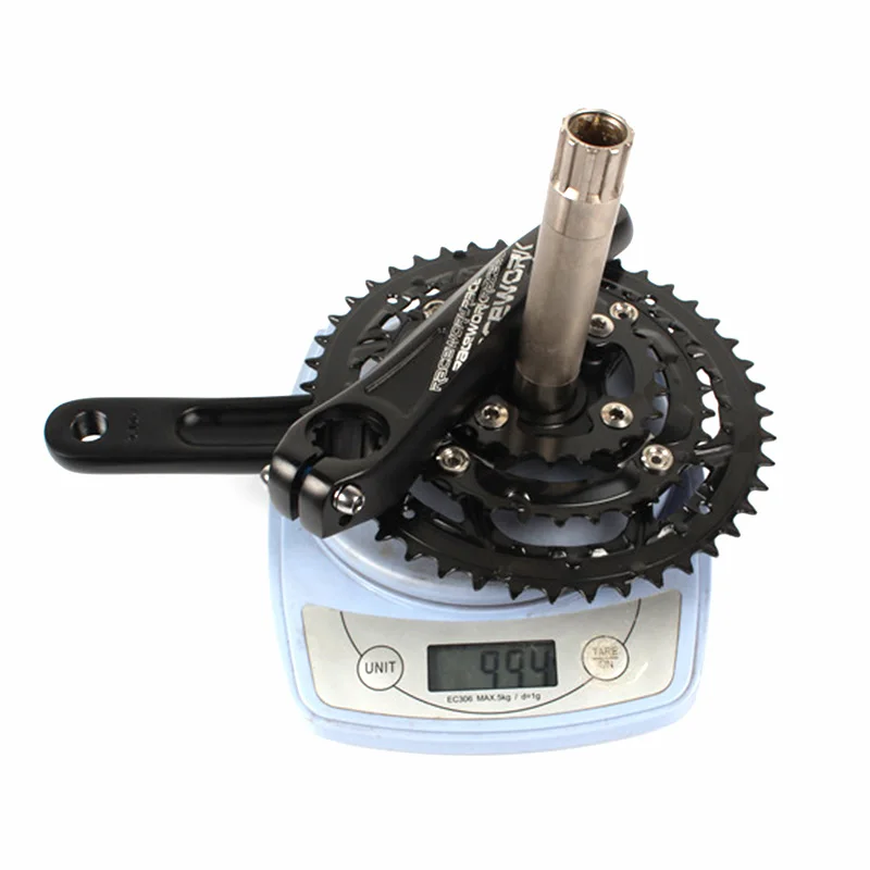 Велосипедный Кривошип 2 speed 38T 24T Plate 104BCD MTB велосипед BSA алюминиевый сплав с нижними
