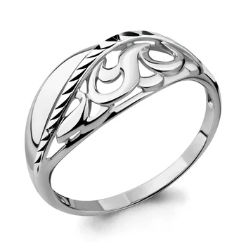 

AQUAMARINE ring without inserts Silver 925