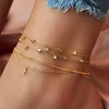 Bohemia Chain Anklets for Women Foot Accessories Summer Beach Barefoot Sandals Bracelet ankle on the leg Female 1