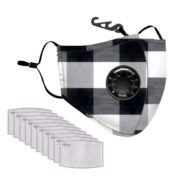 

PM2.5 Cotton Adult Mouth Mask Anti Dust Mask Activated Carbon Filter Windproof Mouth-muffle Bacteria Proof Flu Face Masks 2020