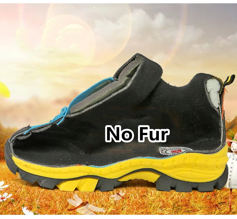 Зимняя походная обувь для мальчиков; детские зимние ботинки для подростков; детская обувь для прогулок и альпинизма; кожаные водонепроницаемые нескользящие спортивные кроссовки; Stu