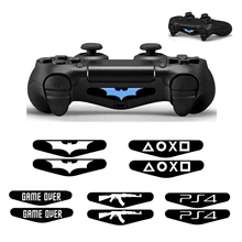Крутая светодиодная световая панель, наклейка для контроллера PS4 DualShock 4 аксессуары для игрового контроллера