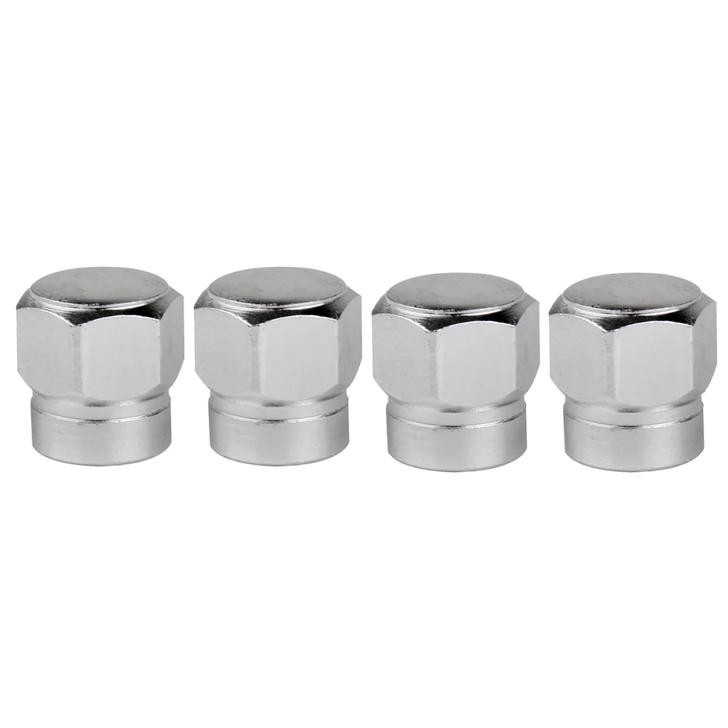 Set of 4pcs Hexagon Durable Car Motorcycle Bike Wheel Tire Valve Dust Caps Set of 4pcs Hexagon Durable Car Motorcycle Bike Wheel Tire Valve Dust Caps