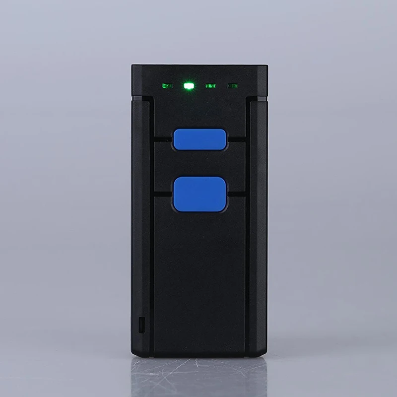 Мини беспроводные подключаемые по Bluetooth сканеры штрих-кодов CCD считыватель штрих-кодов портативный беспроводной один размер Красный светильник