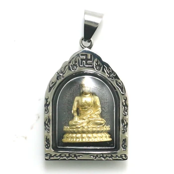 

Unisex 316L Stainless Steel Buddhist Patriarch Protect Pendant
