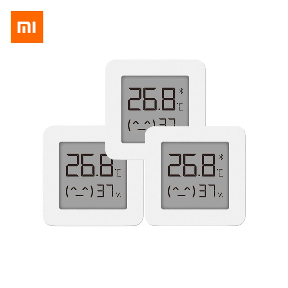 Беспроводной термометр XIAOMI Mijia с Bluetooth умный цифровой работает приложением