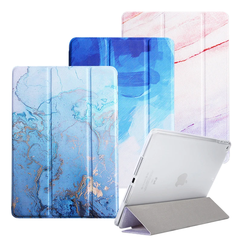 

Marble Pattern Cover For iPad air 2 case Mini 1 2 3 4 Mini 5 Super slim tablet shell for iPad 2 3 4 iPad 2018 9.7 inch Funda