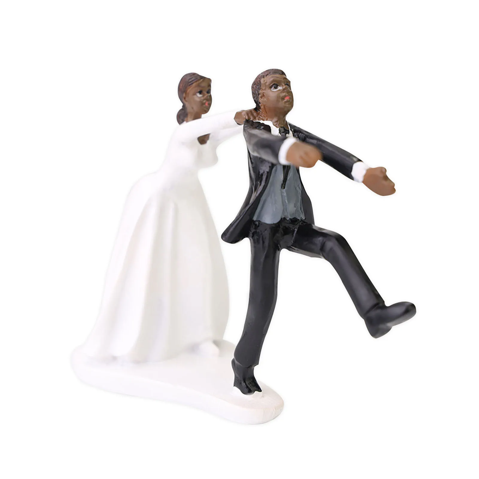 Wedding Cake Topper Figurine Loving Pinch Funny Humor Romantic Decor Home New 