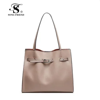 

shoulder leather bag for women autumn and winter design new versatile handbag simple fashion large capacity detachable sub-bag