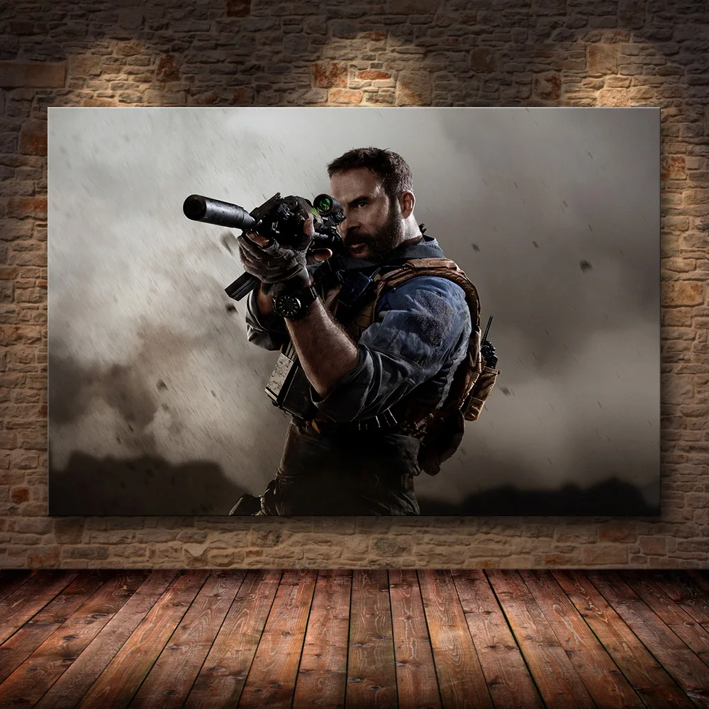 28 Call of Duty Современная война стены искусства холст постер и принт полотно с рисунком для декорирования картина для спальни домашний декор - Цвет: 28