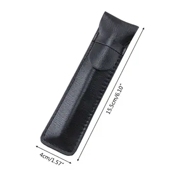 

Retro Fountain Pens Case Pencils Bag One Single Writing Holder Supplies Storage