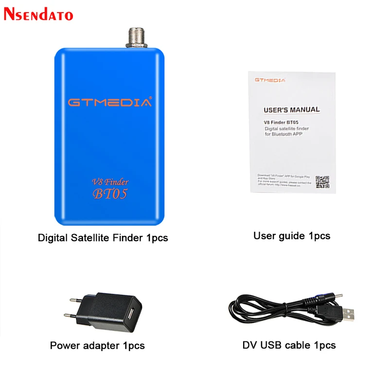 Localizador de Satélite para Andriod Gtmedia Finder 1080p Satfinder Dvb-s2 Ios Digital Bluetooth hd Satélite Sat v8 Bt05 - Image 6