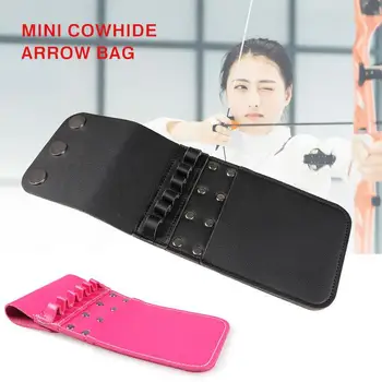 

Strong Artificial Leather 3 Colors Shooting Training The Bow Arrow Box Arrows Bag Bowstring Archery Field Arrow Package