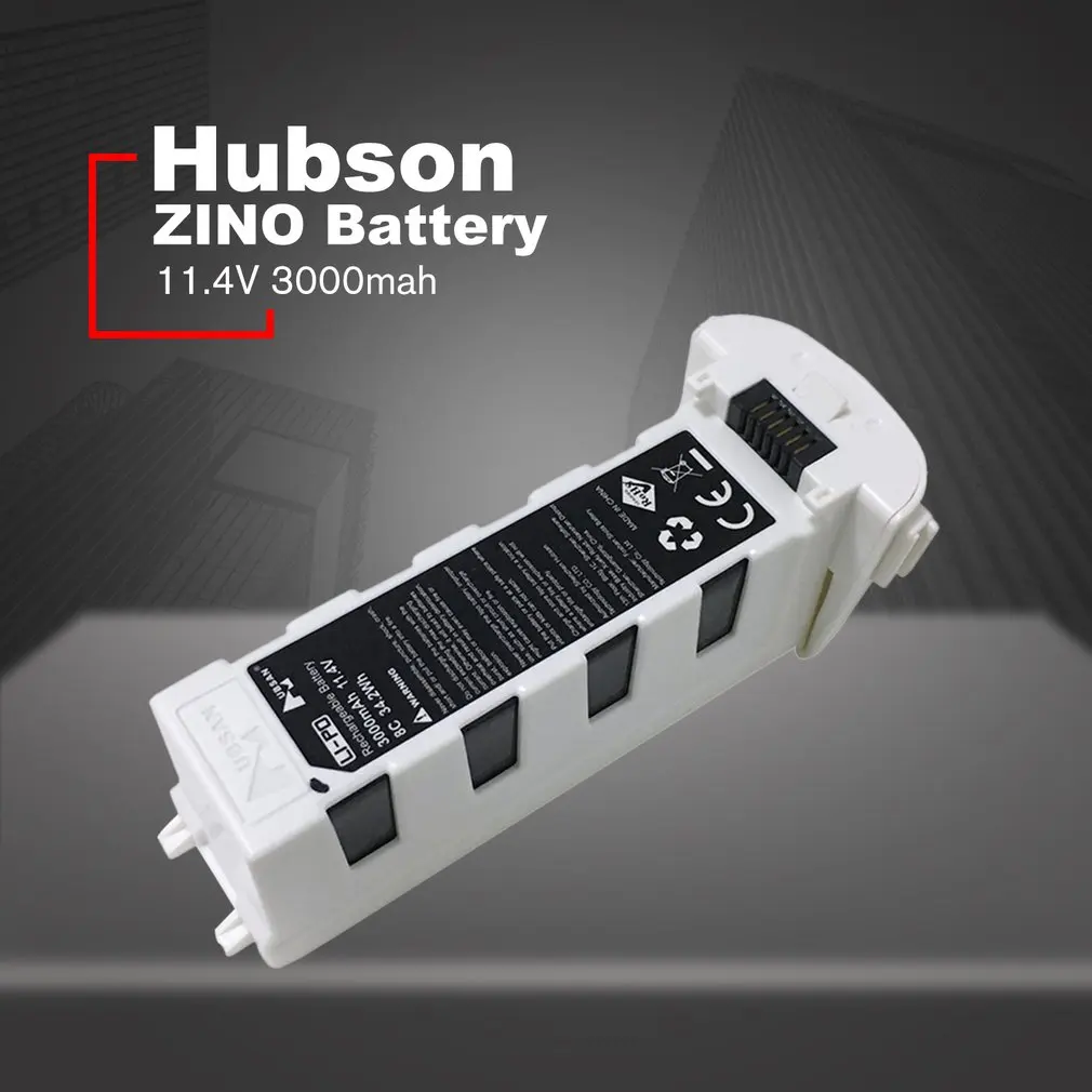 Hubsan H117S Zino gps Радиоуправляемый Дрон Квадрокоптер запасные части 11,4 V 3100mAh Интеллектуальная батарея полета для RC FPV гоночная камера Дрон