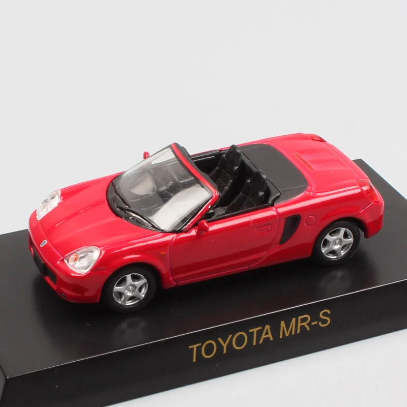 1: 64 масштаб kyosho крошечные Toyota MR-S SW20 Spyder металлические Литые под давлением миниатюрные транспортные средства автомобиль игрушка модели для маленьких мальчиков реплики микро