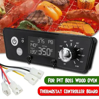 

LCD Display Dual Interface Kitchen Pellet Grills Thermostat Controller Board RTD Stainless Steel Precise Temperature Control 30E
