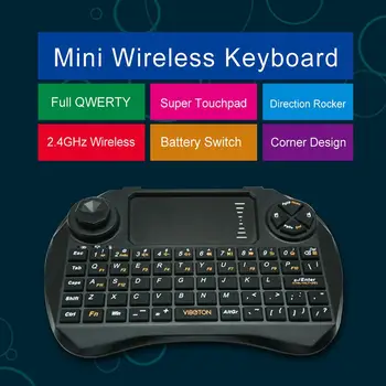 

X3 Wireless Mouse Controller 2.4GHz Mini Touch Control Keyboard with Touchpad for Air Mouse Remote Control for PC TV Box