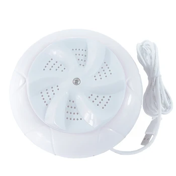 

High Quality Portable Turbines Washing Machine Laundry Mini Rotating Washer with USB Cable for Travel Home Business Trip MD88