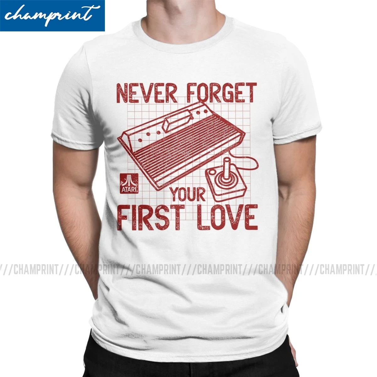 Мужские футболки Atari Not Forget Your First Love Youth игровая одежда для любителей аркадных игр