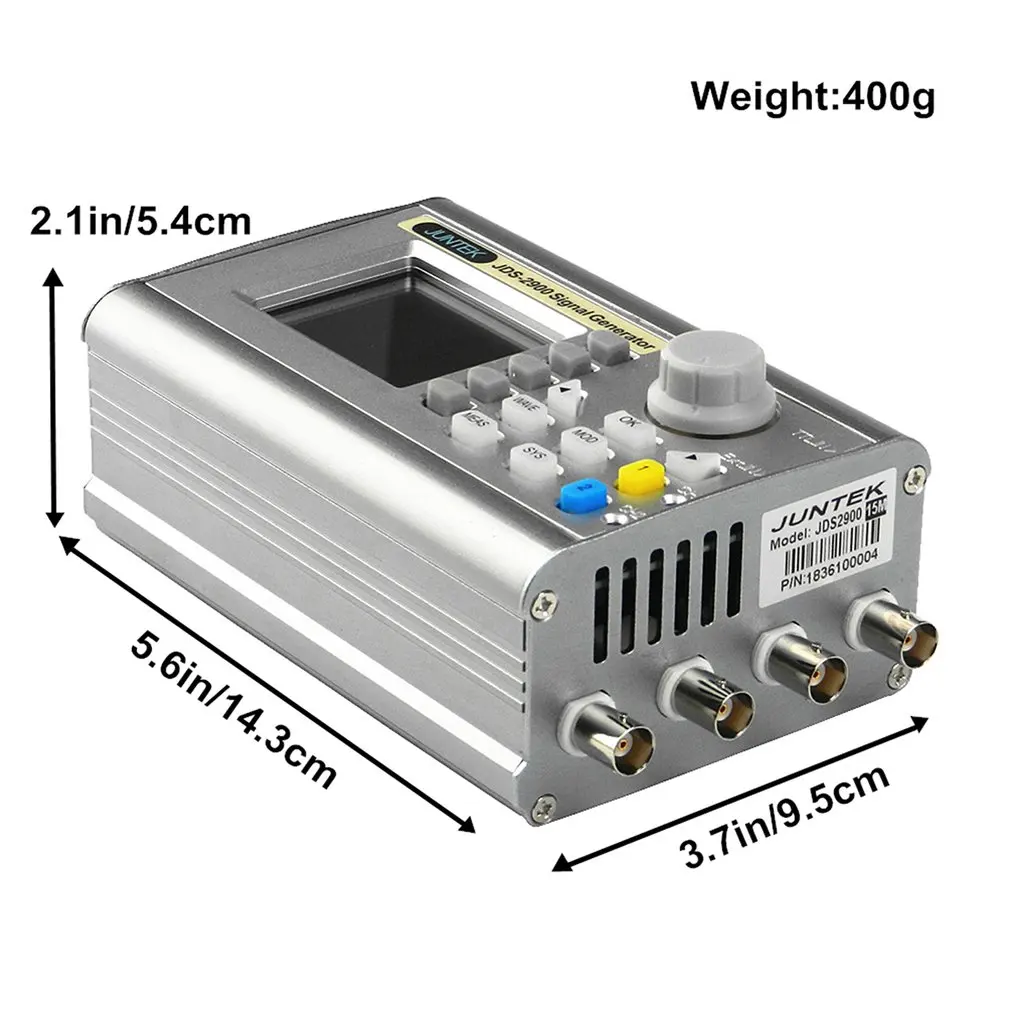 JDS2900-60M 60 МГц генератор сигналов цифровой контроль двухканальный DDS функция генератор сигналов частотомер произвольная волна