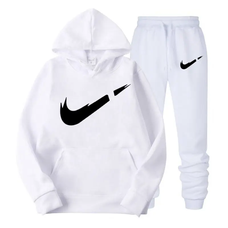 

New 2019 Brand Tracksuit men thermal underwear Men Sportswear Sets Fleece Thick hoodie+Pants Sporting Suit Malechandal hombre