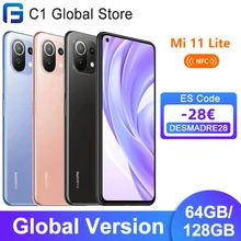 Xiaomi Snapdragon 732G 11-Lite NFC 64GB 6gb LTE/CDMA/GSM Quick Charge 3.0 Octa Core Side-Mounted