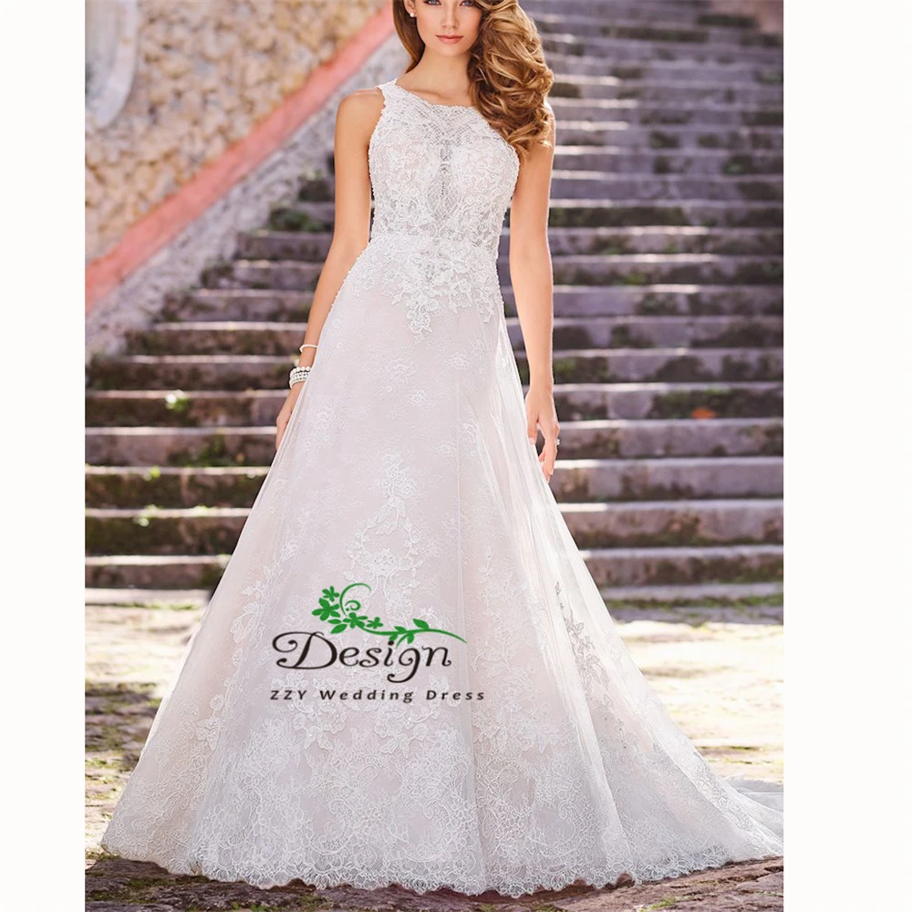 

Mermaid/Trumpet Scoop Ivory Emboridery Lace One Net Backhole Ball Gown Wedding Dress Handworks Sexy Cheap Plus Size Bridal Gown