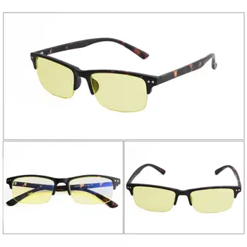 

Reading Glasses Radiation Protection Anti Glare Polarization Computer Office Blue Rays Coated Lenses Thin HD Glasses