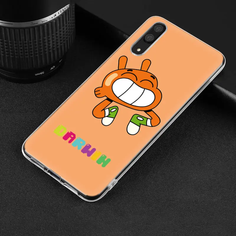 Силиконовый чехол The Amazing World Gumball для huawei P30 P20 Pro P10 P9 P8 Lite P Smart Z Plus NOVA 3 3i 5i 5 5Pro - Цвет: 008