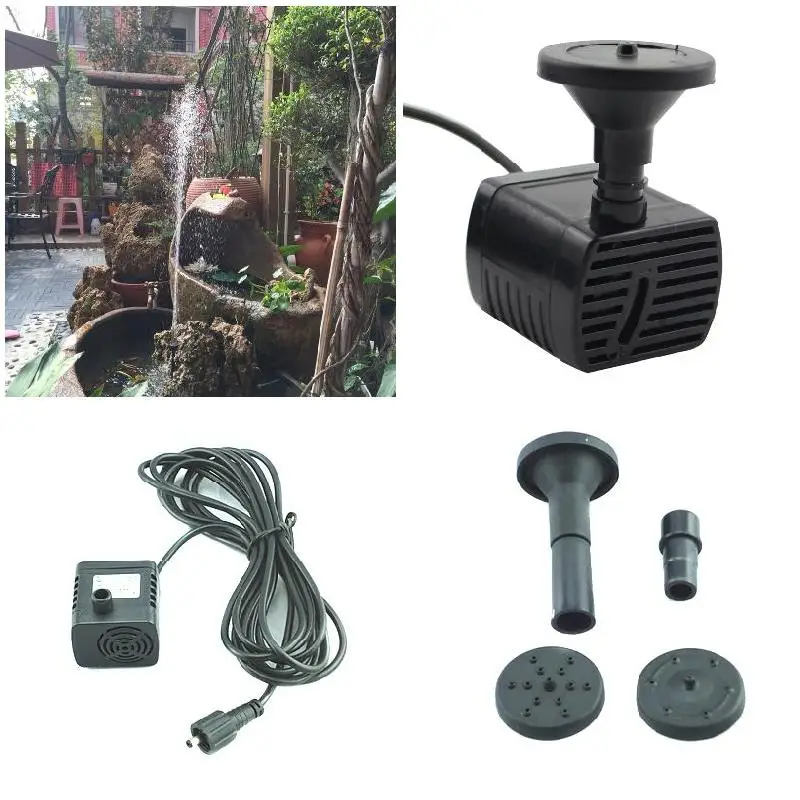 Solar Panel Powered Mini Fountain Water Pump Garden Pool Pond Aquarium Fountain JS22