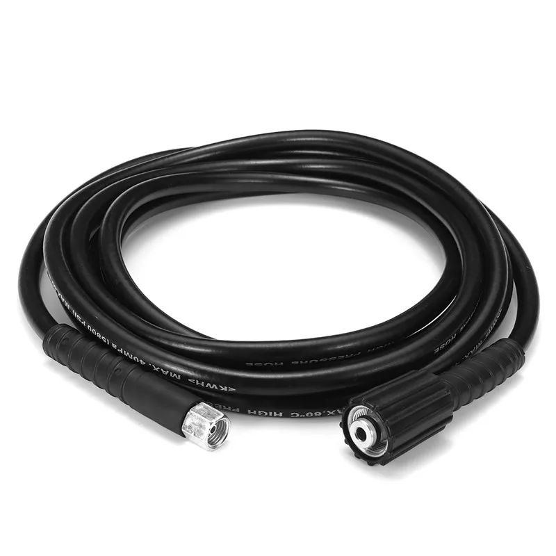 

15/12/10/8/5/3 M 40MPa 5800PSI High Pressure Washer Drain Cleaning Hose Pipe Cleaner Plastic Hose for Indoors Outdoors Use