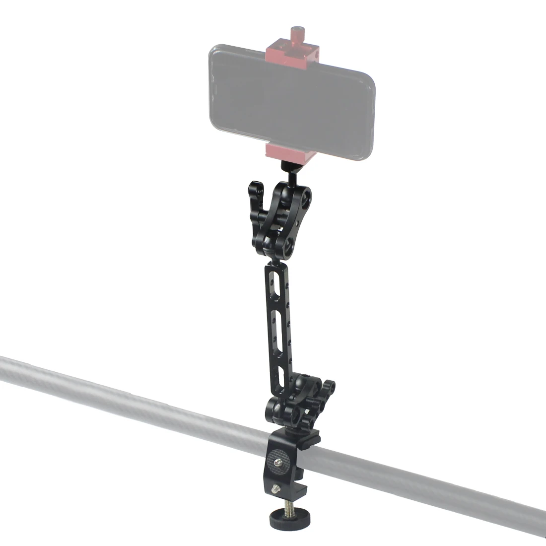 Universal Desktop C Type Clamp 360 Rotatable Mini Ball Head Tripod Adapter for SLR Flash Light Camera Mobile Phone Bracket Stand