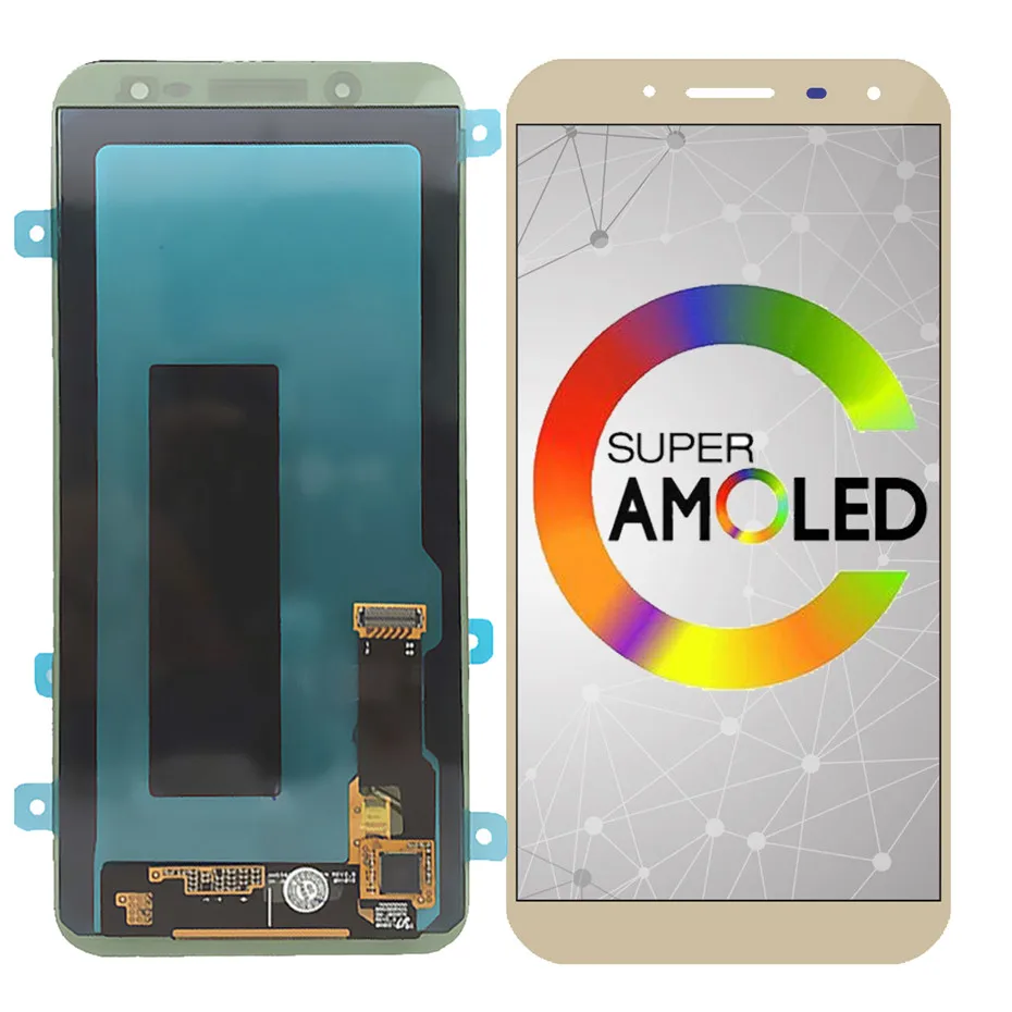 1280x720 6 'OLED lcd J810 lcd дисплей для samsung Galaxy J8 J810 J810F J810G SM-J810F/G/DS кодирующий преобразователь сенсорного экрана в сборе