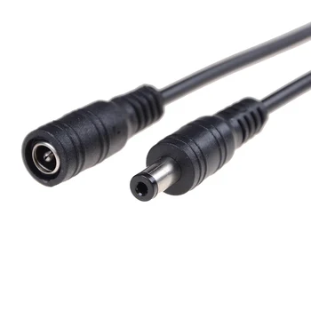 

5/10pcs 12V DC Power Plug Male And Female DC Connector Cable For Led Strip Light 3528 5050 Power Supplies Female Plug 5.5X2.1mm